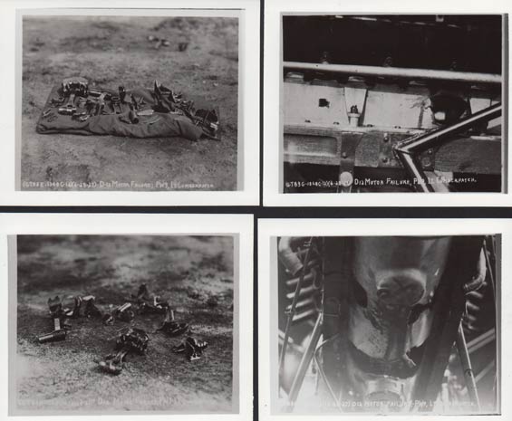 Engine Failure, Curtiss D-12, June 28, 1927 (Source: Baldwin Family)